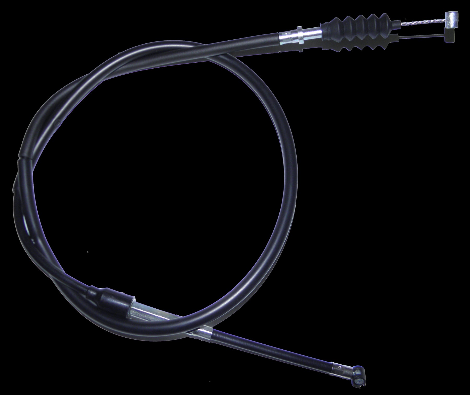 Apico Black Clutch Cable For Suzuki RM 125 1991-1993